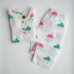 Little Clouds- Unisex Kids Cotton Nightwear