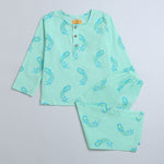 Adella The Mermaid - Unisex Kids Cotton Nightwear