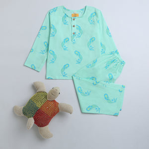 Adella The Mermaid - Unisex Kids Cotton Nightwear