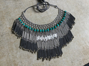 Black Egyptian fringe