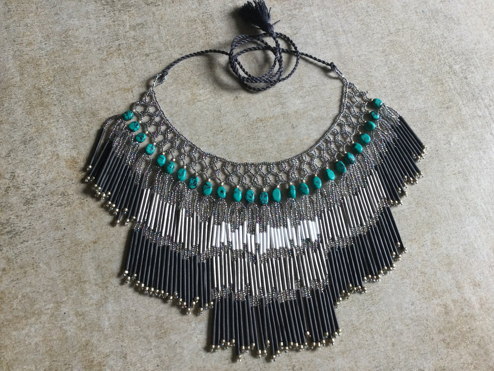 Black Egyptian fringe