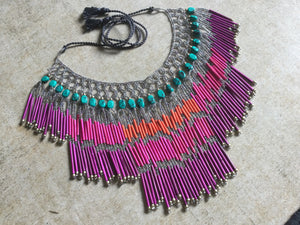 Purple Egyptian Fringe