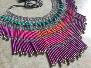 Purple Egyptian Fringe