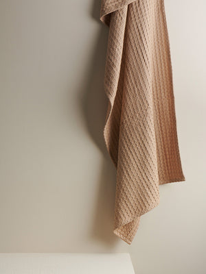 Pebble | Cotton | Waffle | Bath Towel | Sand