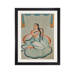 KALIGHAT - PLAITED PRINCESS (FRAMED)