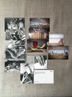 Assorted Set of 3 Postcards Envelopes