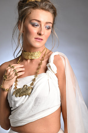 Swan Thokai Neckpiece