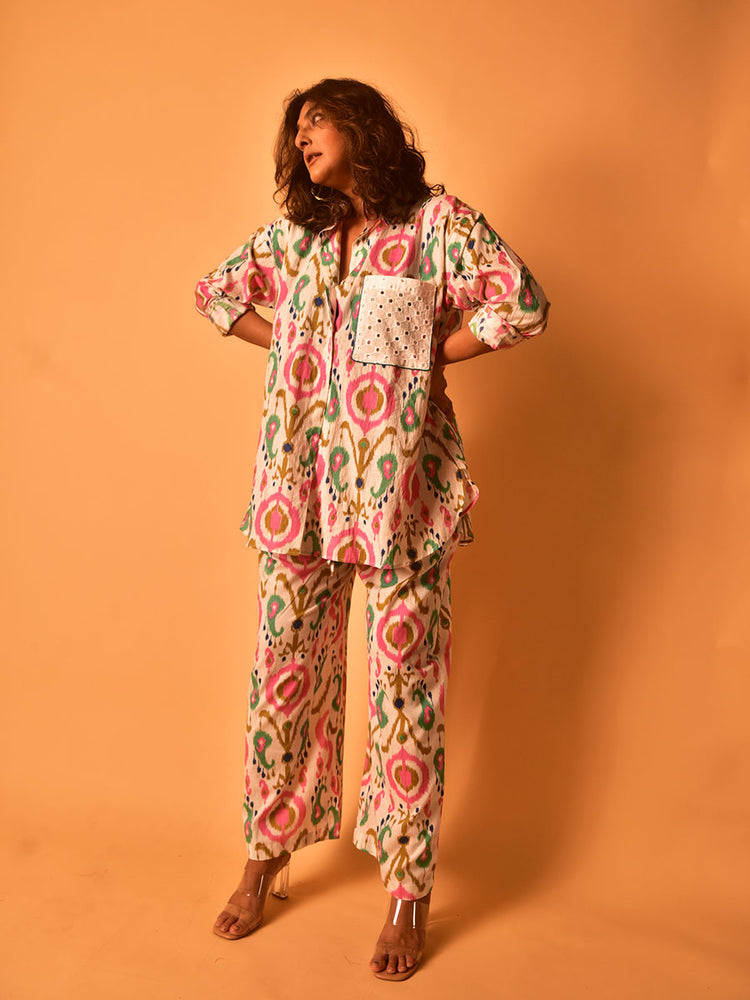 Simone Co-Ord Shirt- Pant Set