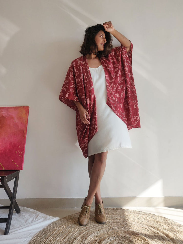 Plum Kimono Jacket