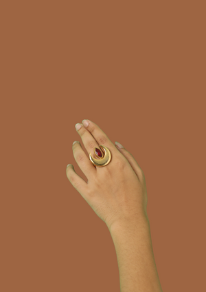 TRILOCHONA RING LARGE