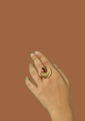 TRILOCHONA RING LARGE