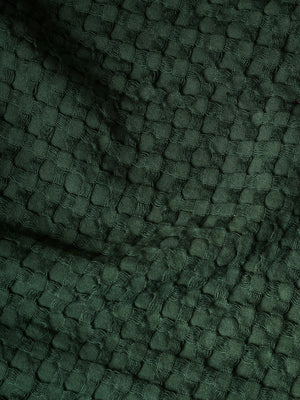 Honeycomb | Cotton Bamboo | Waffle | XL Bath Towel | Verde