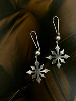 SILVER STARDUST EARRING