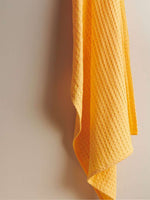 Pixel | Cotton | Waffle | Bath Towel | Sunflower
