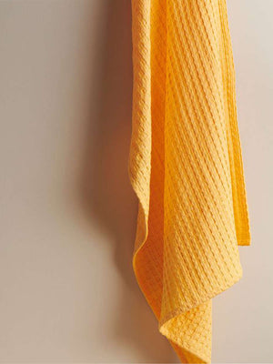 Pixel | Cotton | Waffle | Bath Towel | Sunflower