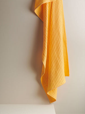 Pixel | Cotton | Waffle | Bath Towel | Sunflower
