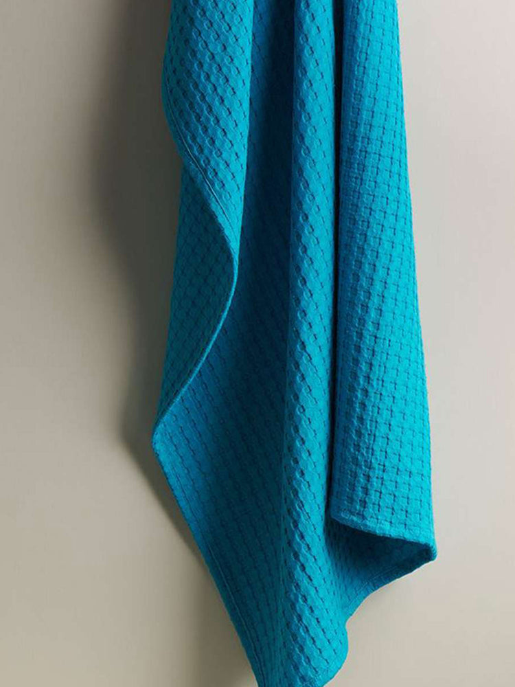 Pixel | Cotton | Waffle | Bath Towel | Petunia