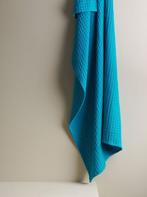 Pixel | Cotton | Waffle | Bath Towel | Petunia