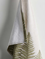 Fern Print |Cotton Bamboo | Hammam Terry | Bath Towel