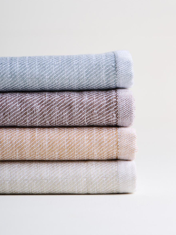 Earth Stucco | Cotton Bamboo | Hammam Terry | Bath Towel | Peat