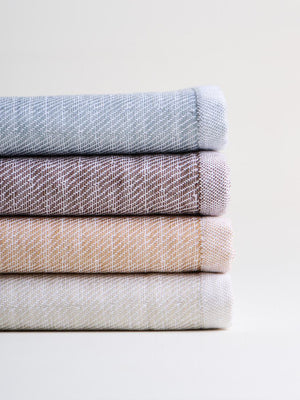 Earth Stucco | Cotton Bamboo | Hammam Terry | Bath Towel | Peat