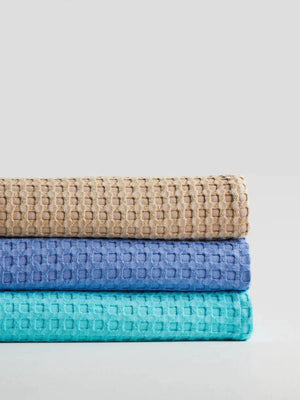 Pebble | Cotton | Waffle | XL Bath Towel | Sand