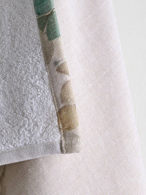 Autumn Print | Cotton Bamboo | Hammam Terry | Bath Towel