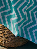 Chevron | Cotton | Hammam Terry | XL Bath Towel
