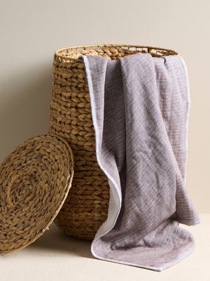 Earth Stucco | Cotton Bamboo | Hammam Terry | Bath Towel | Peat