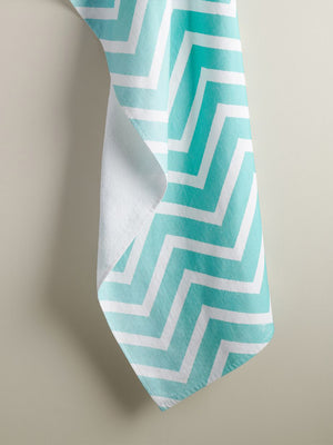 Chevron | Cotton | Hammam Terry | XL Bath Towel