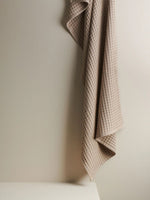 Beehive | Cotton Bamboo | Waffle | XL Bath Towel | Clay
