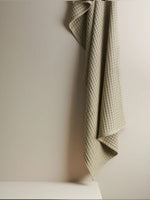 Beehive | Cotton Bamboo | Waffle | XL Bath Towel | Moss