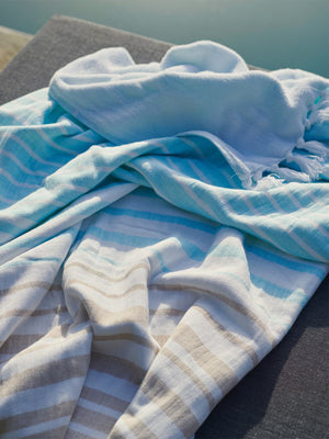 Ombre | Cotton | Hammam Terry | XL Bath Towel