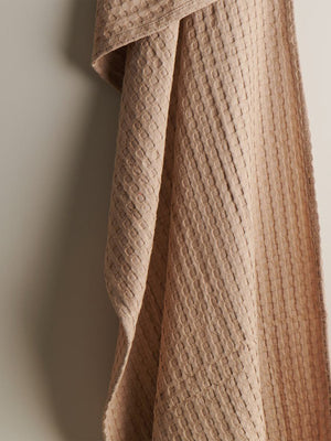 Pebble | Cotton | Waffle | Bath Towel | Sand