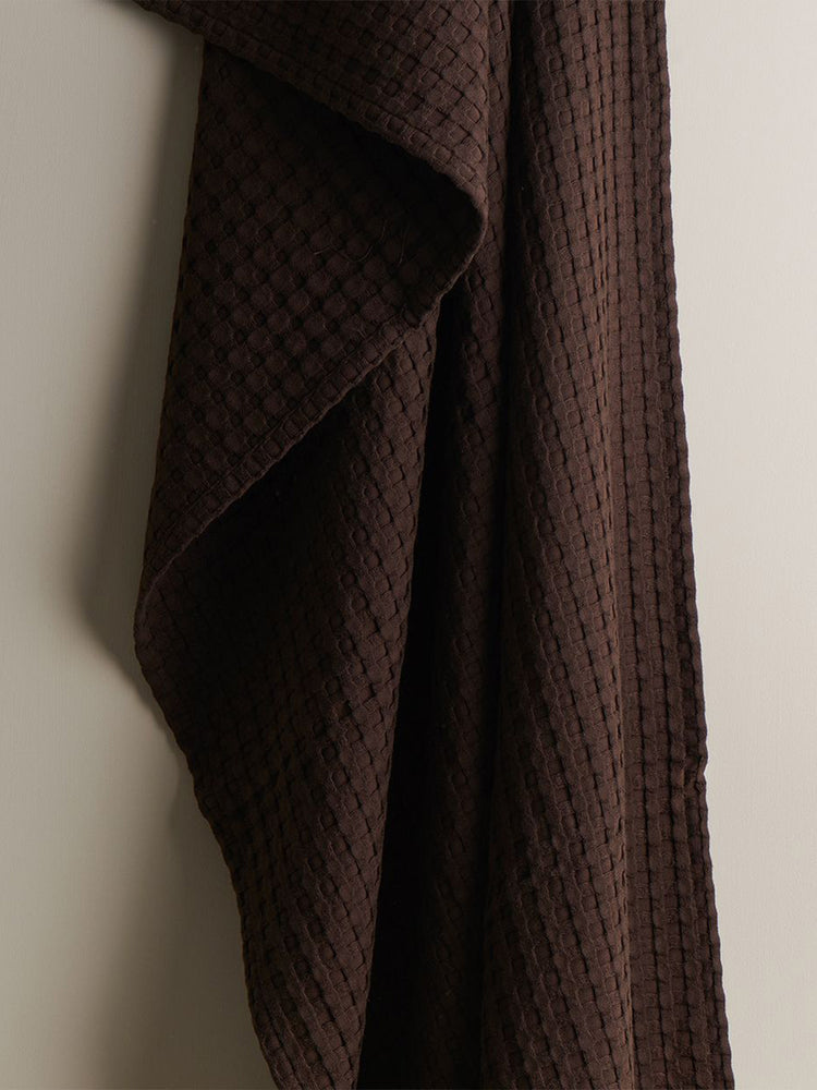 Beehive | Cotton Bamboo | Waffle | Bath Towel | Peat