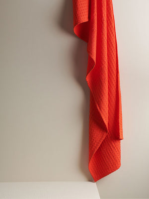 Pixel | Cotton | Waffle | Bath Towel | Heliconia
