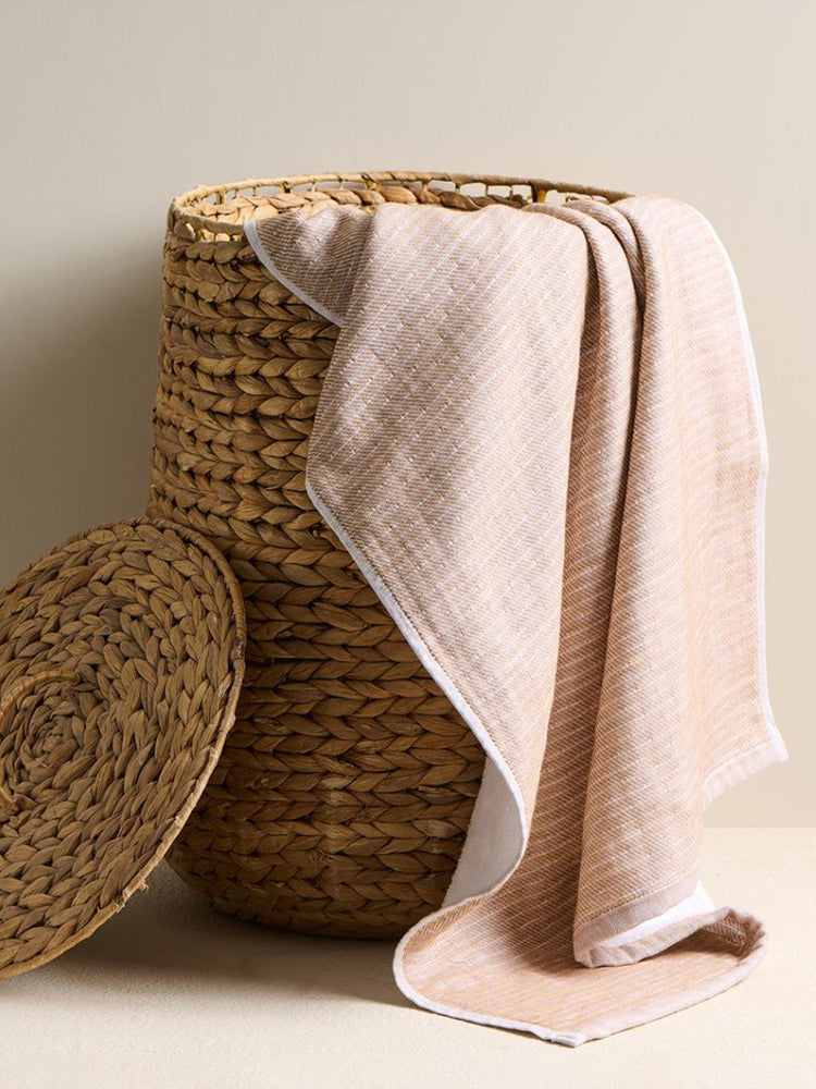 Earth Stucco | Cotton Bamboo | Hammam Terry | Bath Towel | Burlap