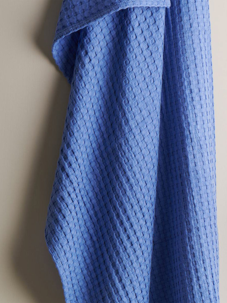 Pebble | Cotton | Waffle | Bath Towel | Cobalt