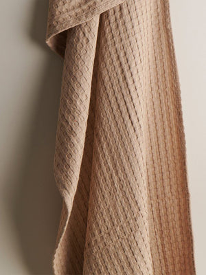 Pebble | Cotton | Waffle | XL Bath Towel | Sand