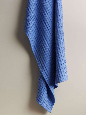 Pebble | Cotton | Waffle | Bath Towel | Cobalt