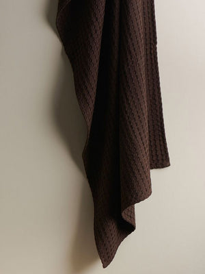 Beehive | Cotton Bamboo | Waffle | Bath Towel | Peat