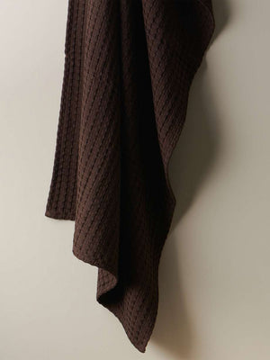 Beehive | Cotton Bamboo | Waffle | Bath Towel | Peat