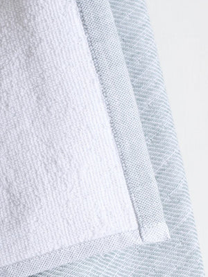 Earth Stucco | Cotton Bamboo | Hammam Terry | Bath Towel | Storm