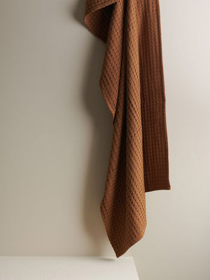 Beehive | Cotton Bamboo | Waffle | Bath Towel | Burlap