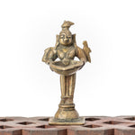 Vintage Brass Lady Lamp