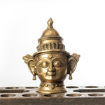 Handcrafted Brass Gauri Mask