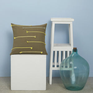 Unabridged Mint Cushion Cover