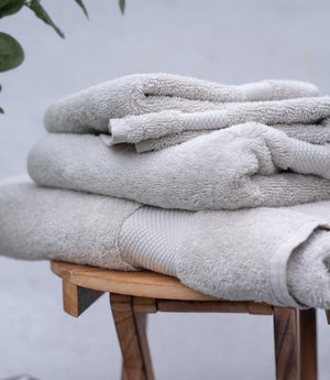 Grey Bath Towel Set