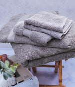 Dark Grey Bath Towel Set