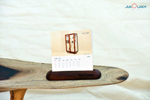 
                
                    Load image into Gallery viewer, Rose Wood Calender Stand
                
            